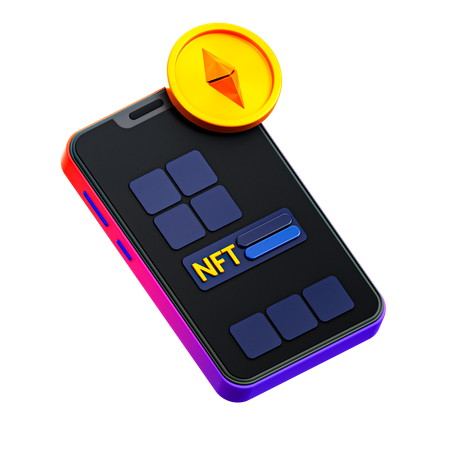 NFT-App  3D Icon