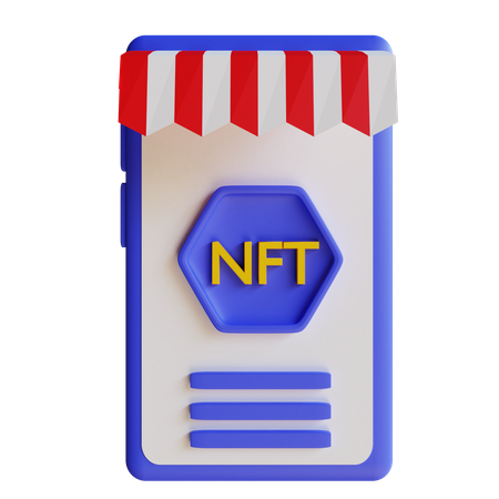 Nft Application  3D Icon