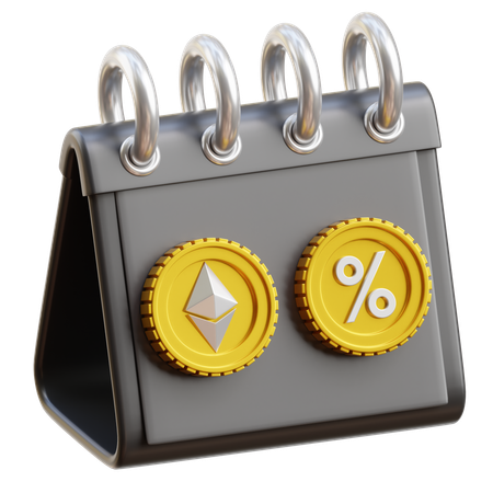 NFT APR  3D Icon