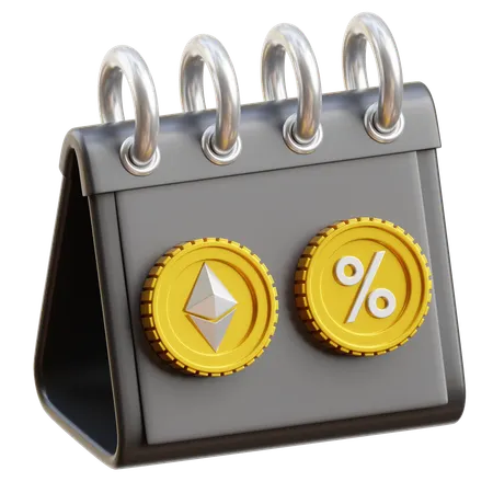 NFT APR  3D Icon