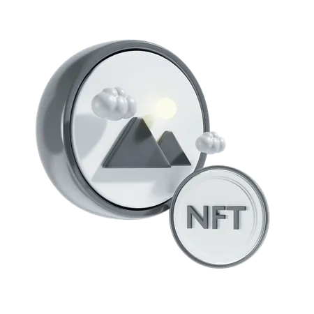 Nft Art 3 D Icon 3D Icon