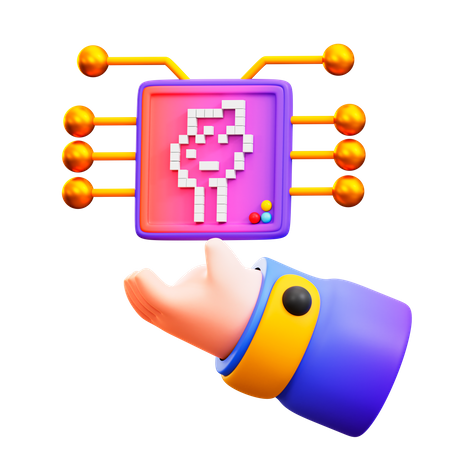 Nft Art  3D Icon