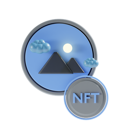 Arte nft  3D Icon