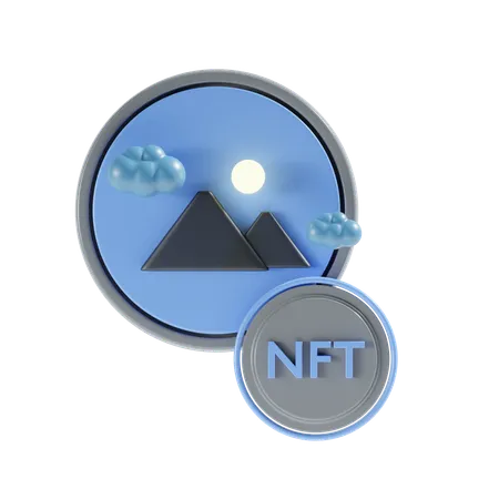 Arte nft  3D Icon