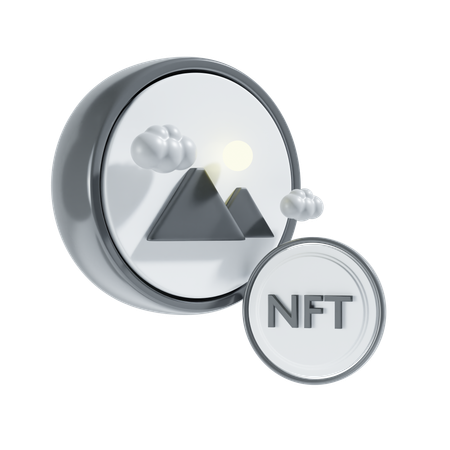 Arte nft  3D Icon