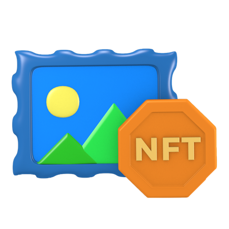 NFT Artwork  3D Illustration