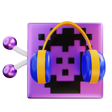 Nft Audio  3D Icon