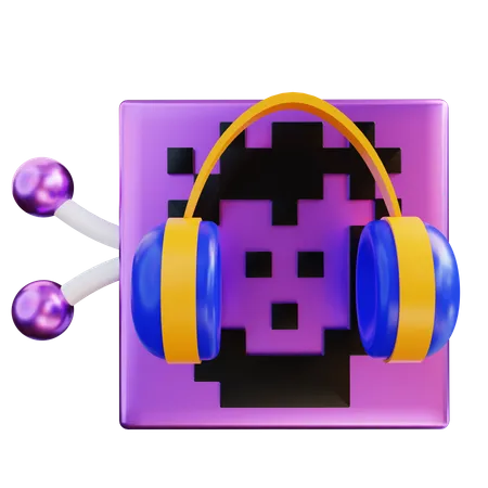 Nft Audio  3D Icon