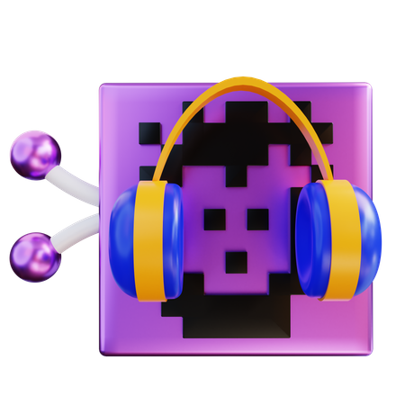 Nft Audio  3D Icon