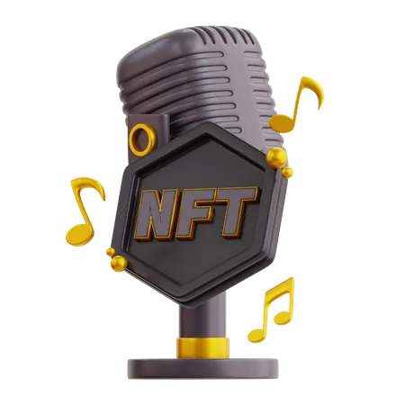Nft Audio  3D Icon