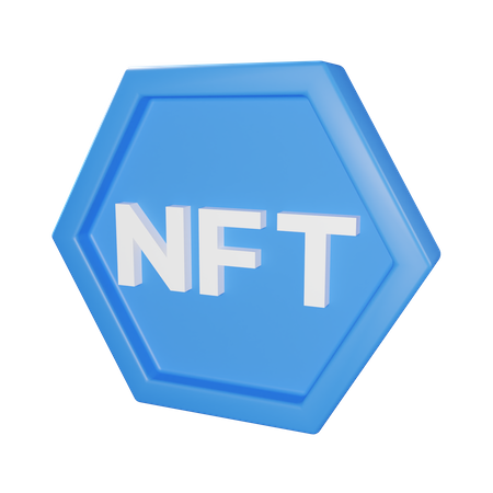 NFT Badge  3D Icon