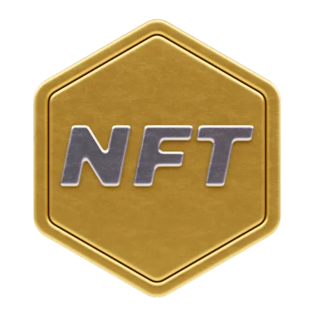 Nft Badge  3D Icon