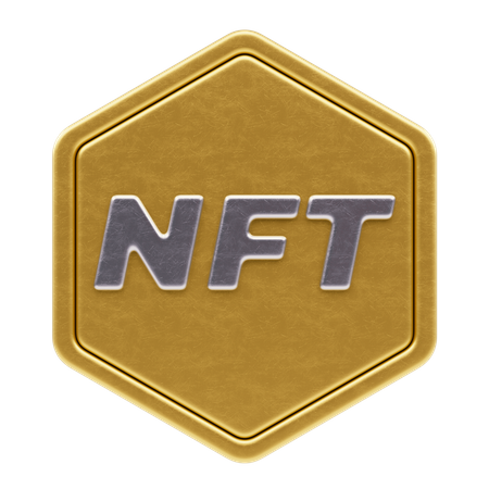 Nft Badge  3D Icon