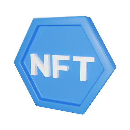 NFT Badge  3D Icon