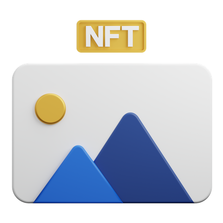 NFT-Bild  3D Illustration