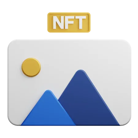 NFT-Bild  3D Illustration