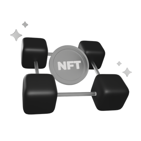 Nft Blockchain  3D Icon