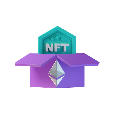 NFT-Box  3D Icon