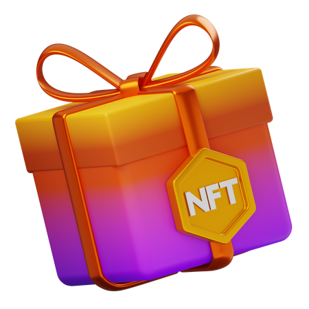 Nft Box  3D Icon
