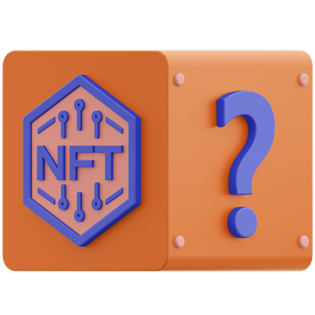 Nft Box  3D Illustration