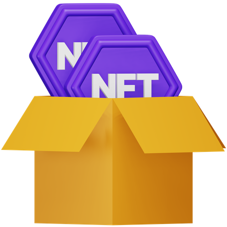 NFT-Box  3D Icon