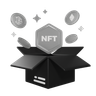 nft card 3d logos