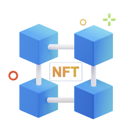 Nft Chain  3D Icon