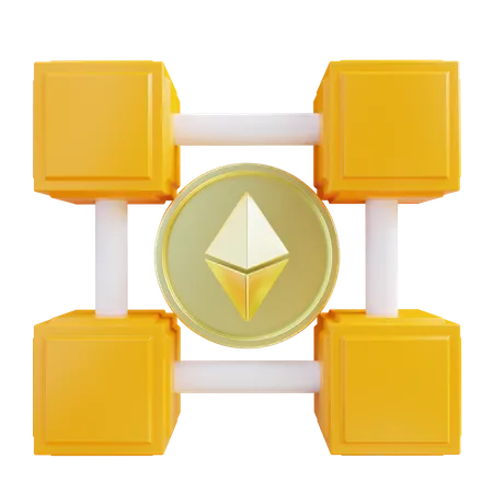 Nft Chain  3D Icon