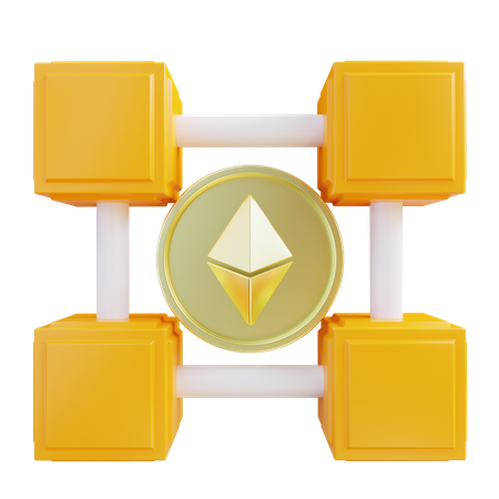 Nft Chain  3D Icon