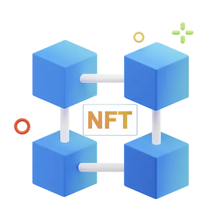 Nft Chain  3D Icon