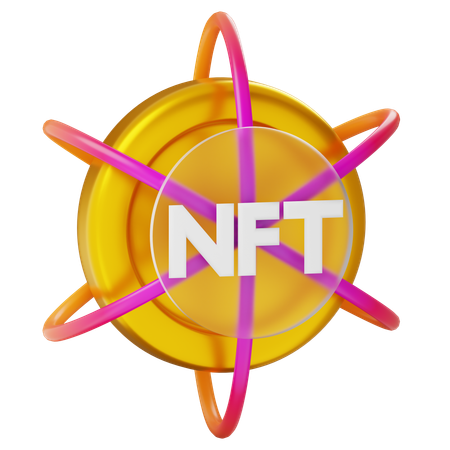 Nft cibernético  3D Icon