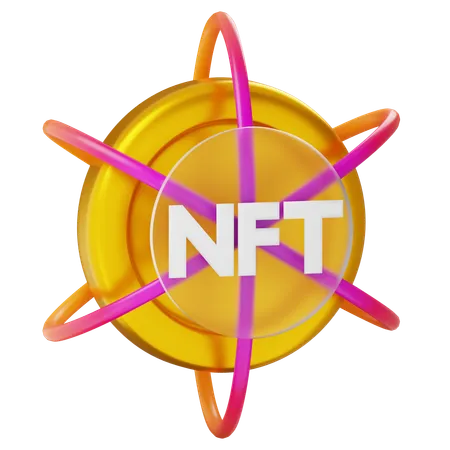 Nft cibernético  3D Icon