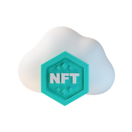 NFT-Cloud  3D Icon