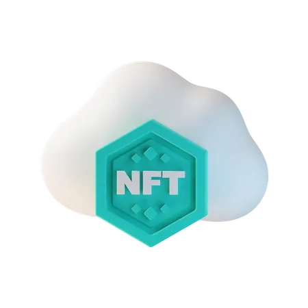 NFT-Cloud  3D Icon