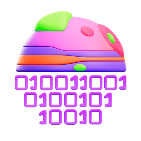 Nft Code  3D Icon