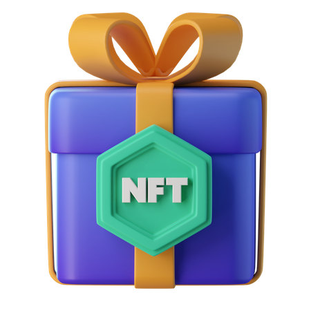 Coffret cadeau NFT  3D Icon