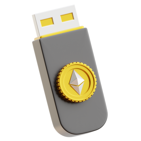NFT Cold Wallet  3D Icon