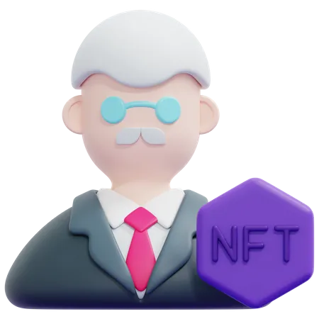 Nft Collector  3D Icon