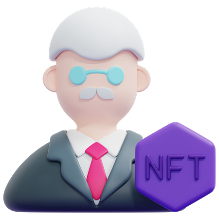 Nft Collector  3D Icon
