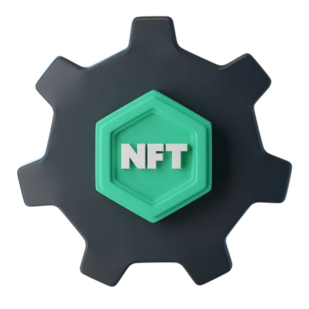 NFT Configuration  3D Icon