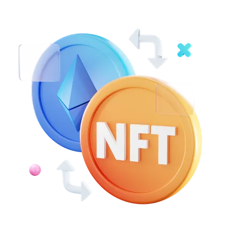 Nft Conversion  3D Icon