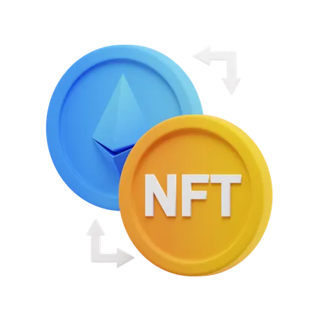 Nft Conversion  3D Icon