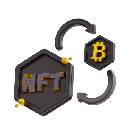 Nft Conversion  3D Icon