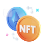 3d nft conversion logo