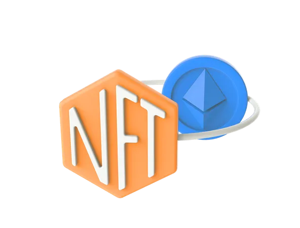 Nft Conversion 3D Illustration