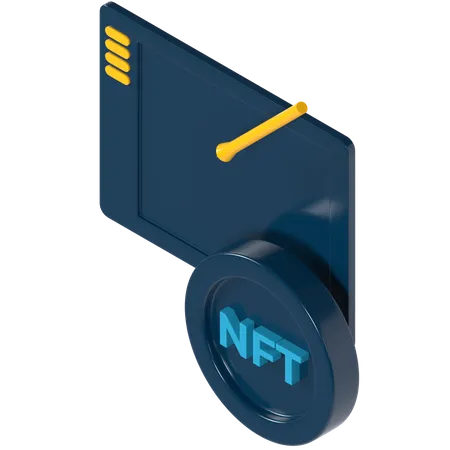 Nft Creation  3D Illustration