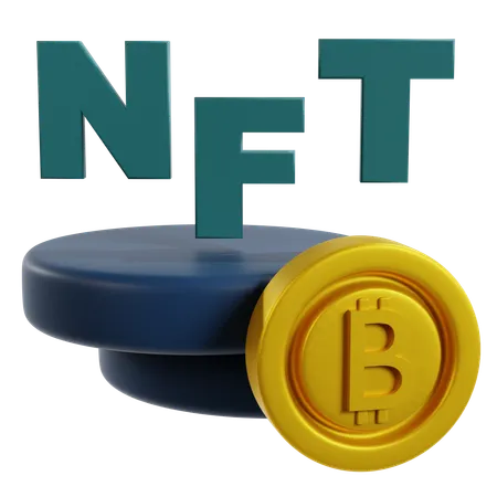 NFT Digital Asset  3D Icon