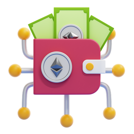 Nft Digital Wallet  3D Icon