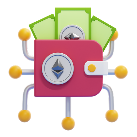 Nft Digital Wallet  3D Icon
