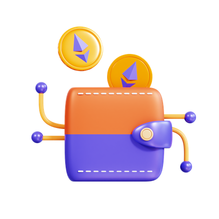 Nft Digital Wallet  3D Icon